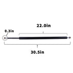 2X Hood Shock for Kenworth T680 Peterbilt 579 Trucks L71-6020 A99608 - L716008