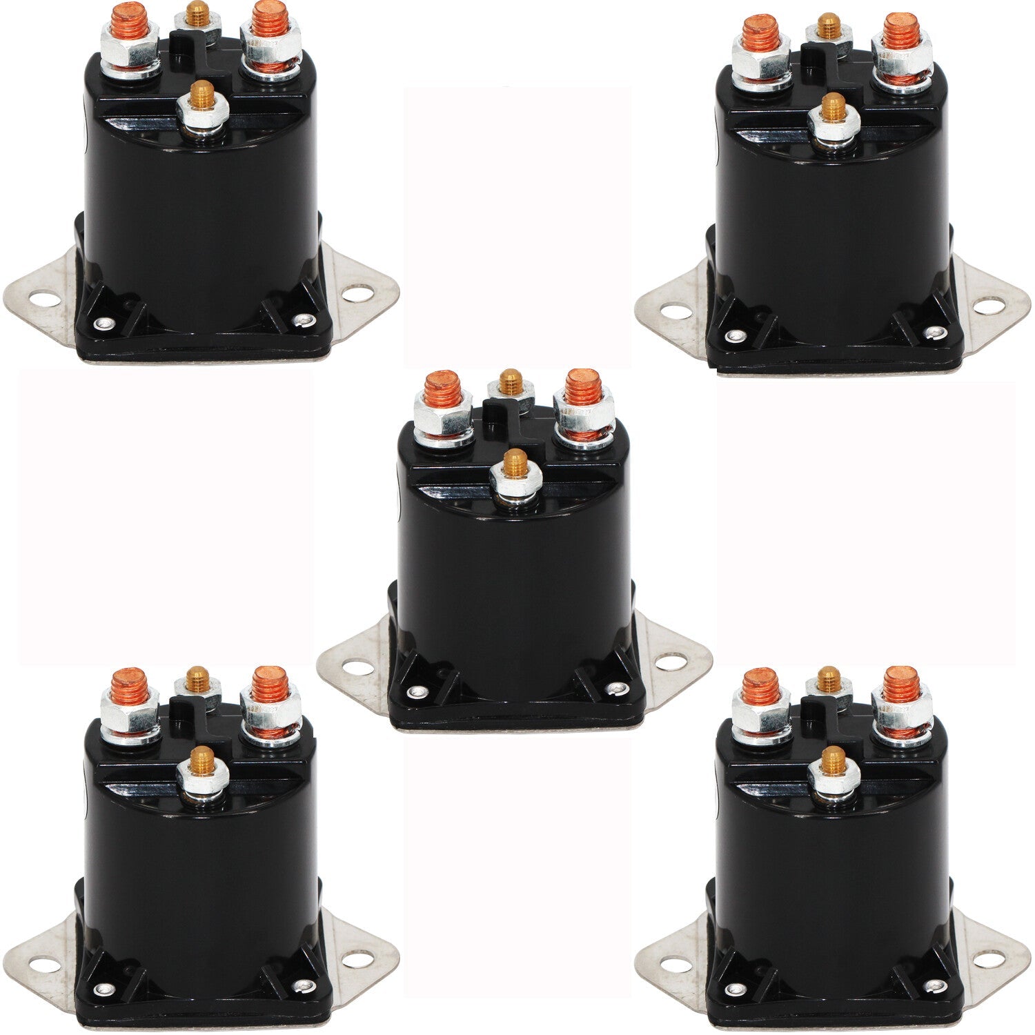5Pcs 36 Volt 4 Terminal Solenoid for Club Car DS Golf Cart Part 36V 1976-1998
