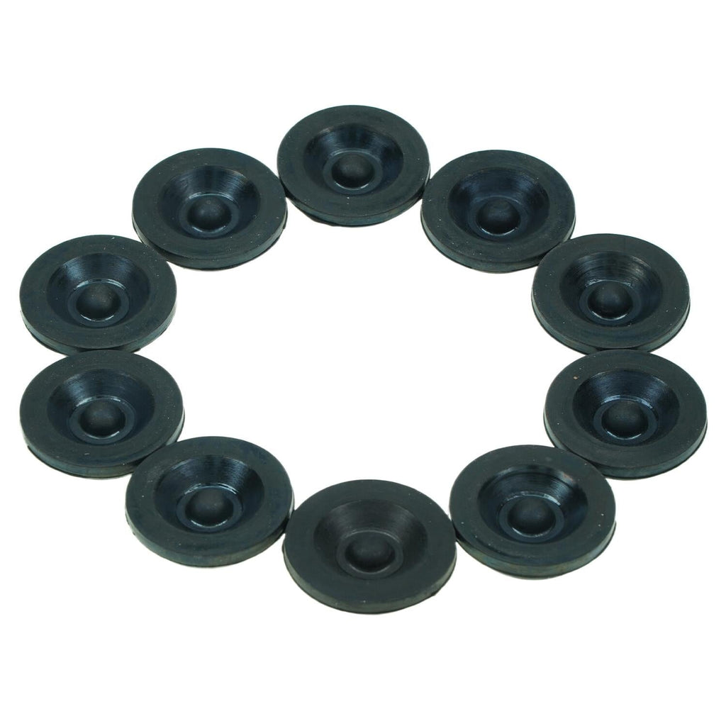 Dexter EZ Lube Trailer Camper Axle Wheel Rubber Grease Plugs Hub Dust Cap 10pcs