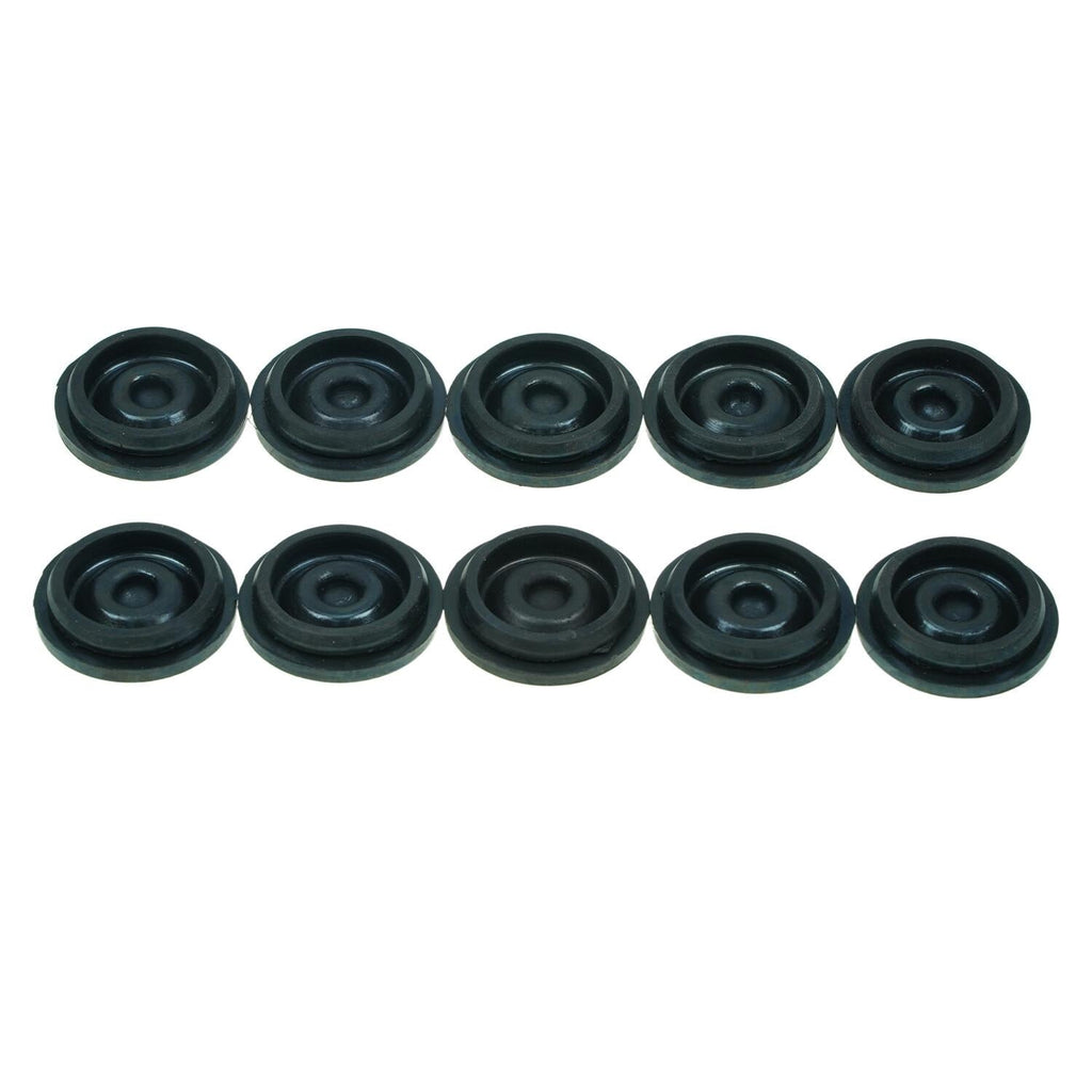 Dexter EZ Lube Trailer Camper Axle Wheel Rubber Grease Plugs Hub Dust Cap 10pcs