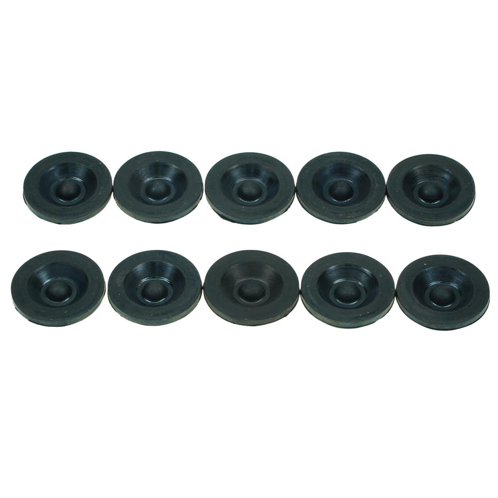 Dexter EZ Lube Trailer Camper Axle Wheel Rubber Grease Plugs Hub Dust Cap 10pcs