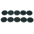 Dexter EZ Lube Trailer Camper Axle Wheel Rubber Grease Plugs Hub Dust Cap 10pcs