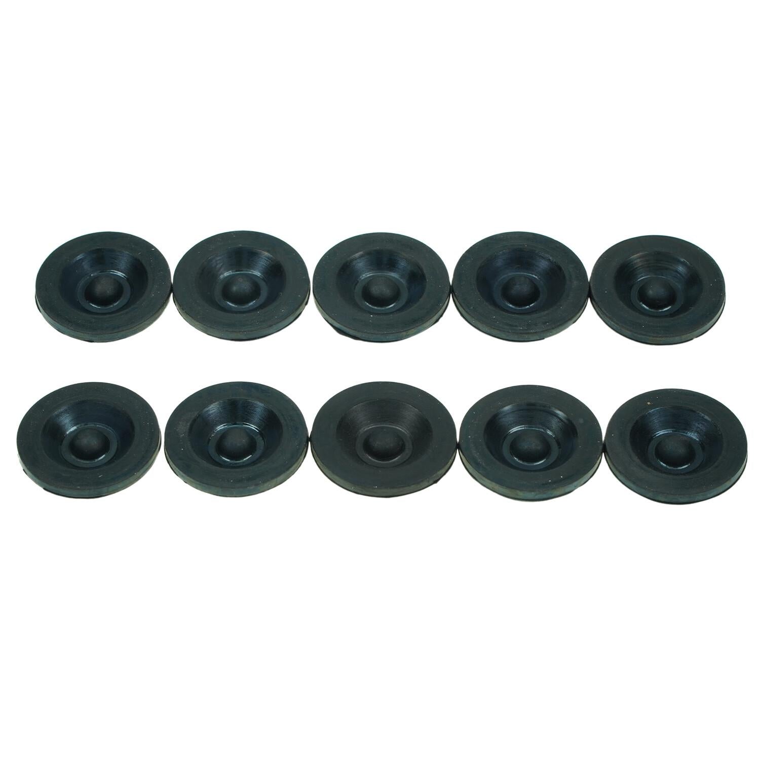 Dexter EZ Lube Trailer Camper Axle Wheel Rubber Grease Plugs Hub Dust Cap 10pcs
