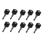 New 10 PCS 212 Ignition Keys D554212 for Doosan Daewoo Forklift D25 D35 G25 G35