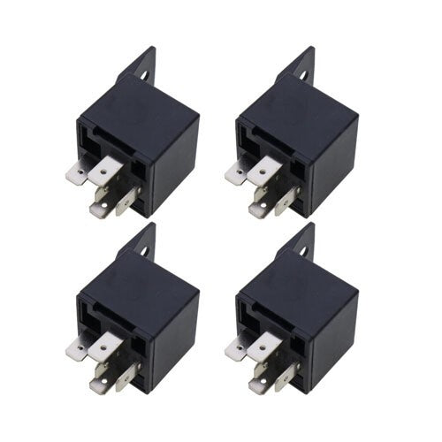 4Pcs New Relay Switch 6679820 for Bobcat Excavator E19 E20 E25 E26 E32 E32i E35