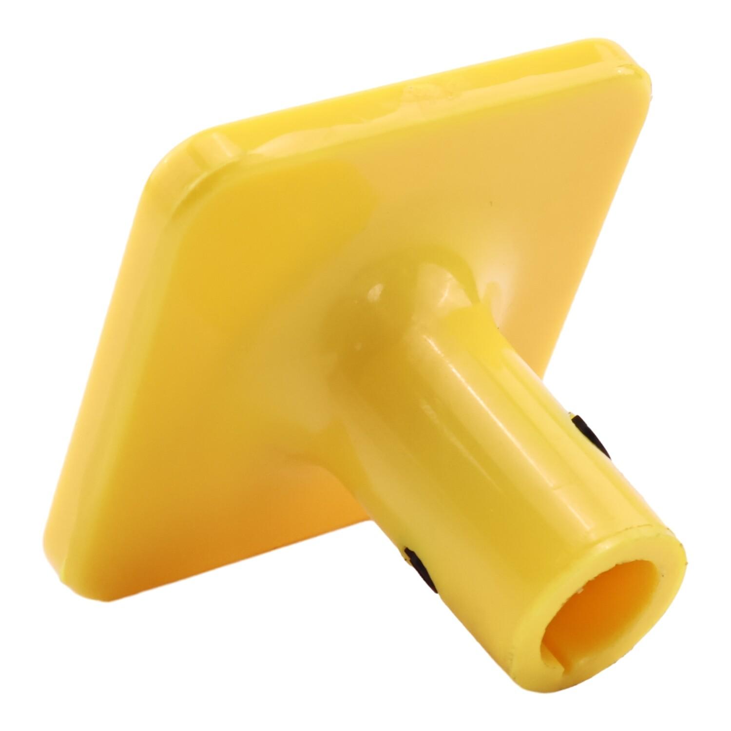 1 Pc Air Brake Valve Control Knob Parking Brake Yellow Fit for Truck 248433