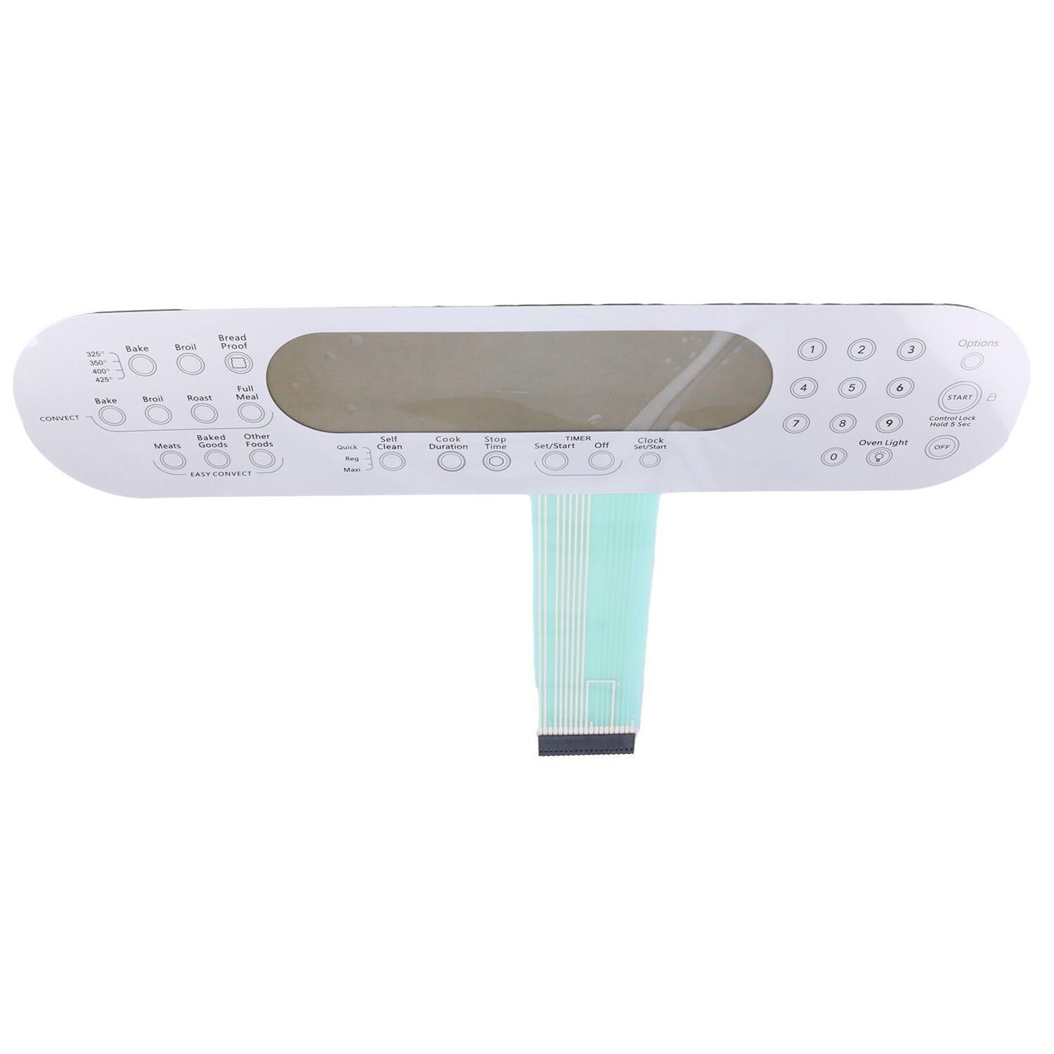 Switch Membrane 9756559ES 1066317 for Whirlpool Range Oven WP9756559ES