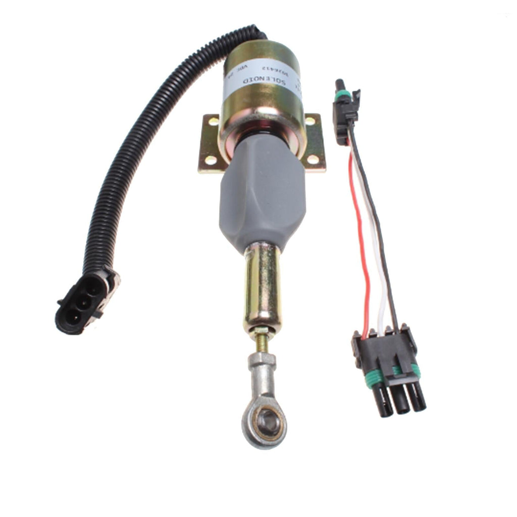 New 24V Fuel Shutoff Solenoid for John Deere Loaders 624H 670C 670CH 672CH
