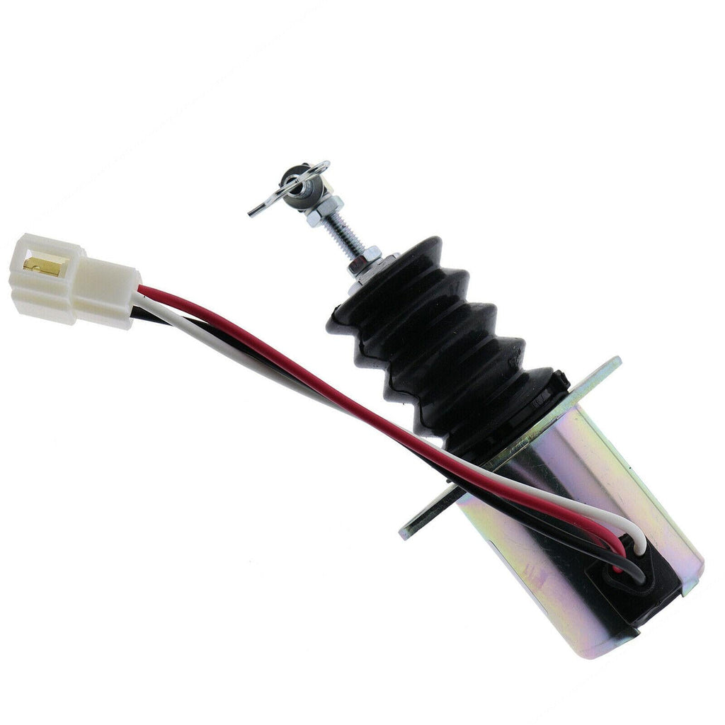 Fuel Shut Off Solenoid AM882277 for John Deere JD 670 770 870 970 1070 AM876416
