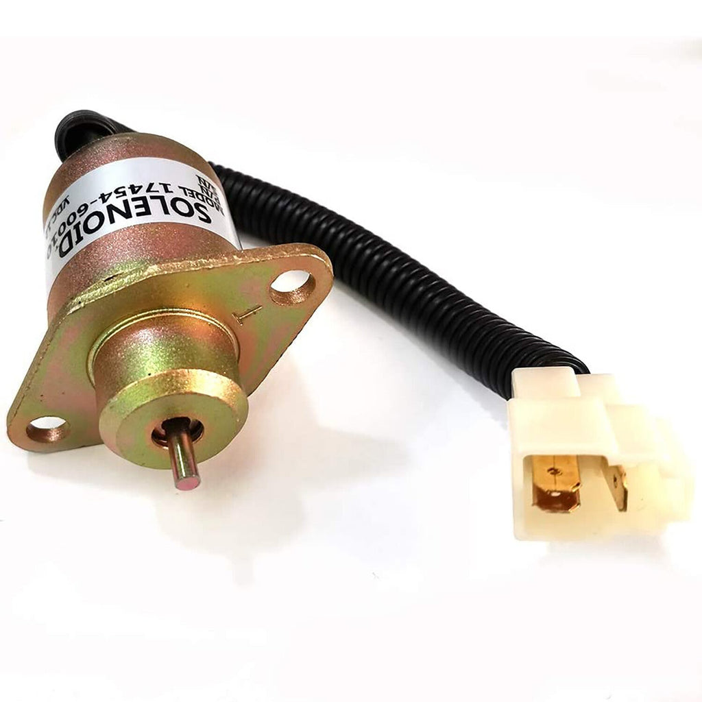 Fuel Shut Off Solenoid Shutdown SA4569T For Kubota Yanmar SA4569 17454-60010 12V