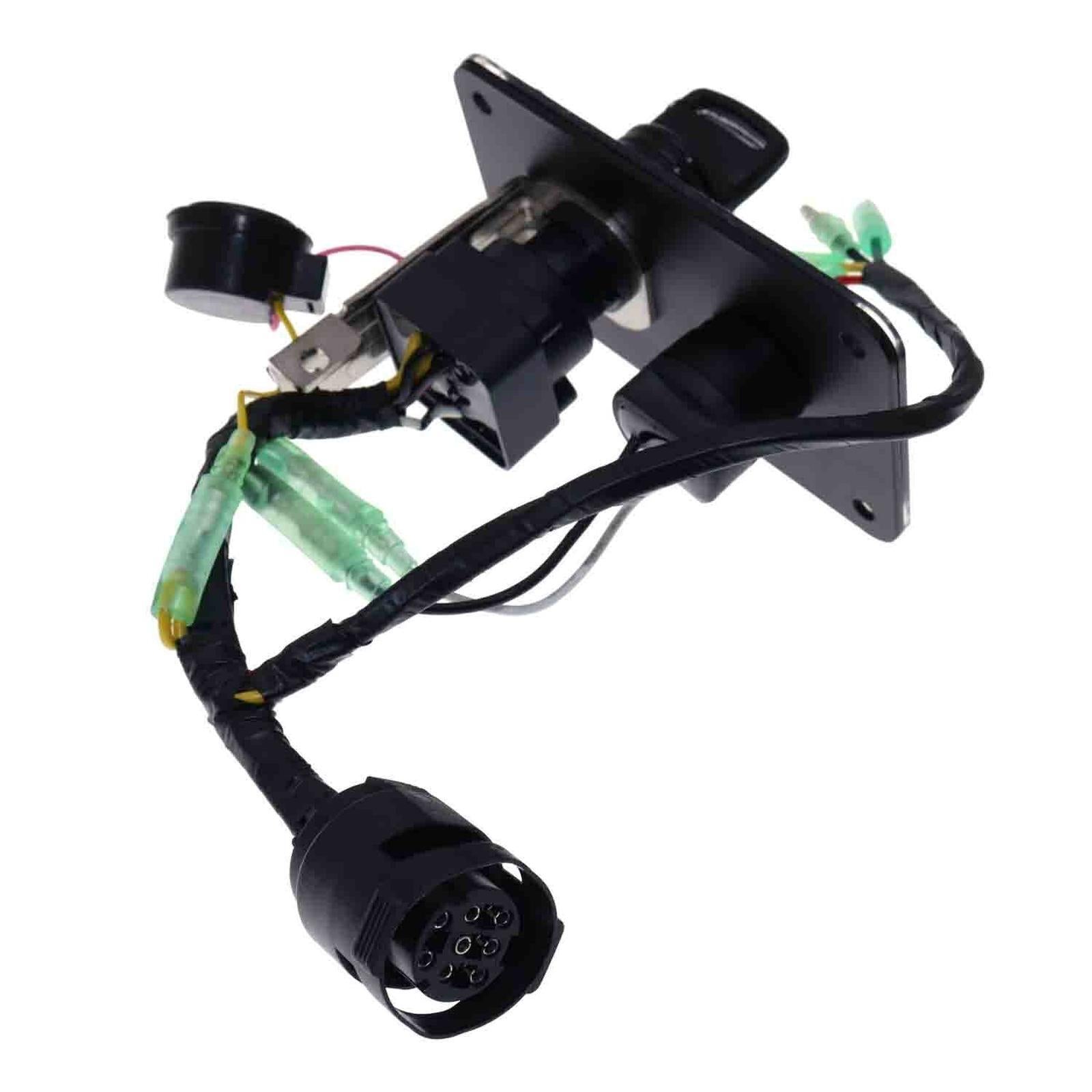 Outboard Single Engine Key Switch Panel Assembly 704-82570-12-00 For Yamaha
