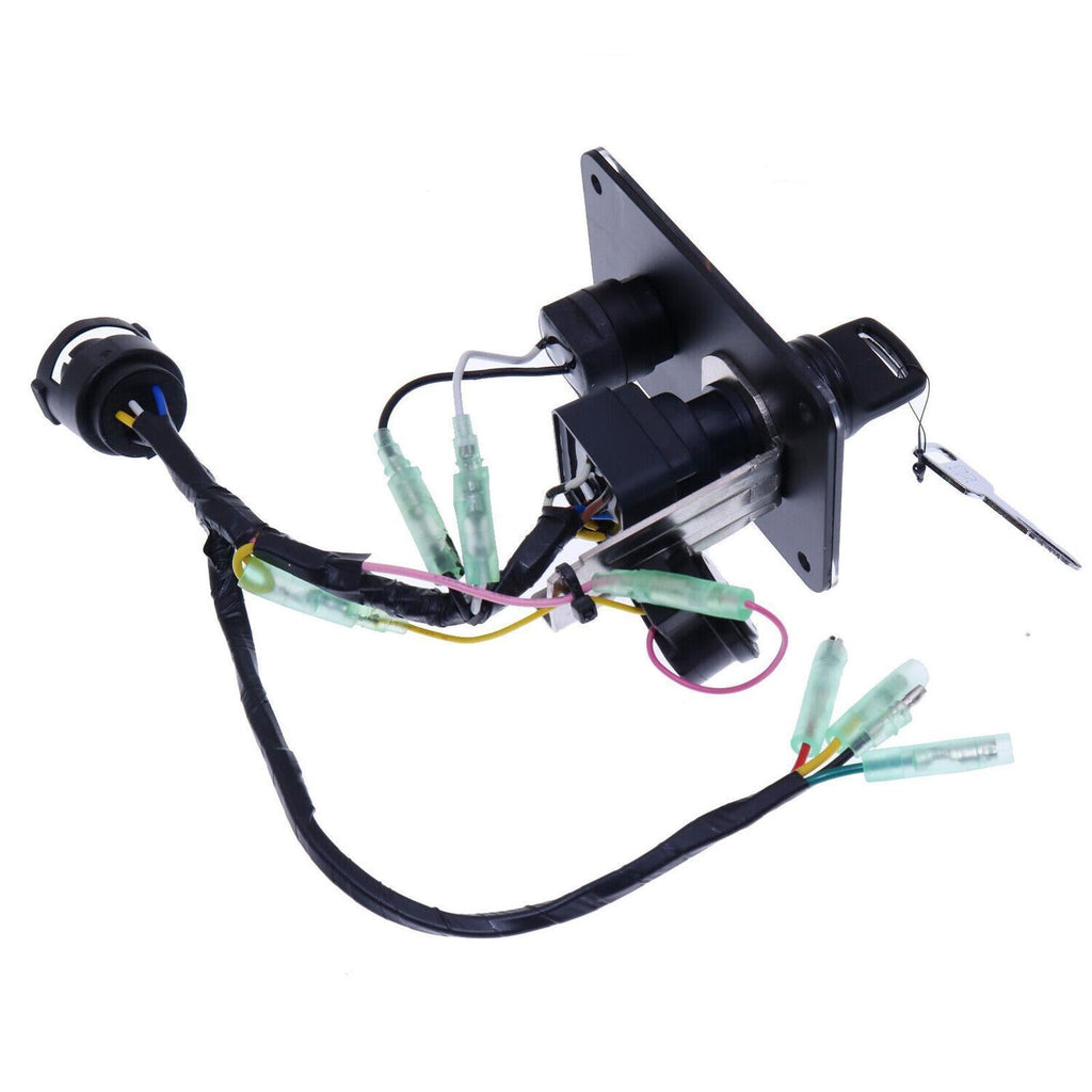 Outboard Single Engine Key Switch Panel Assembly 704-82570-12-00 For Yamaha