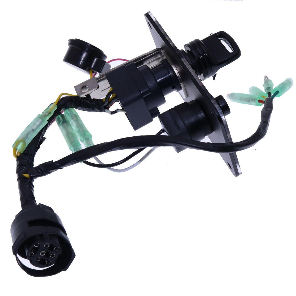 Outboard Single Engine Key Switch Panel Assembly 704-82570-12-00 For Yamaha