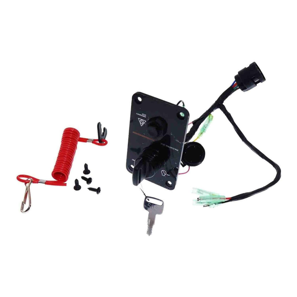 Outboard Single Engine Key Switch Panel Assembly 704-82570-12-00 For Yamaha