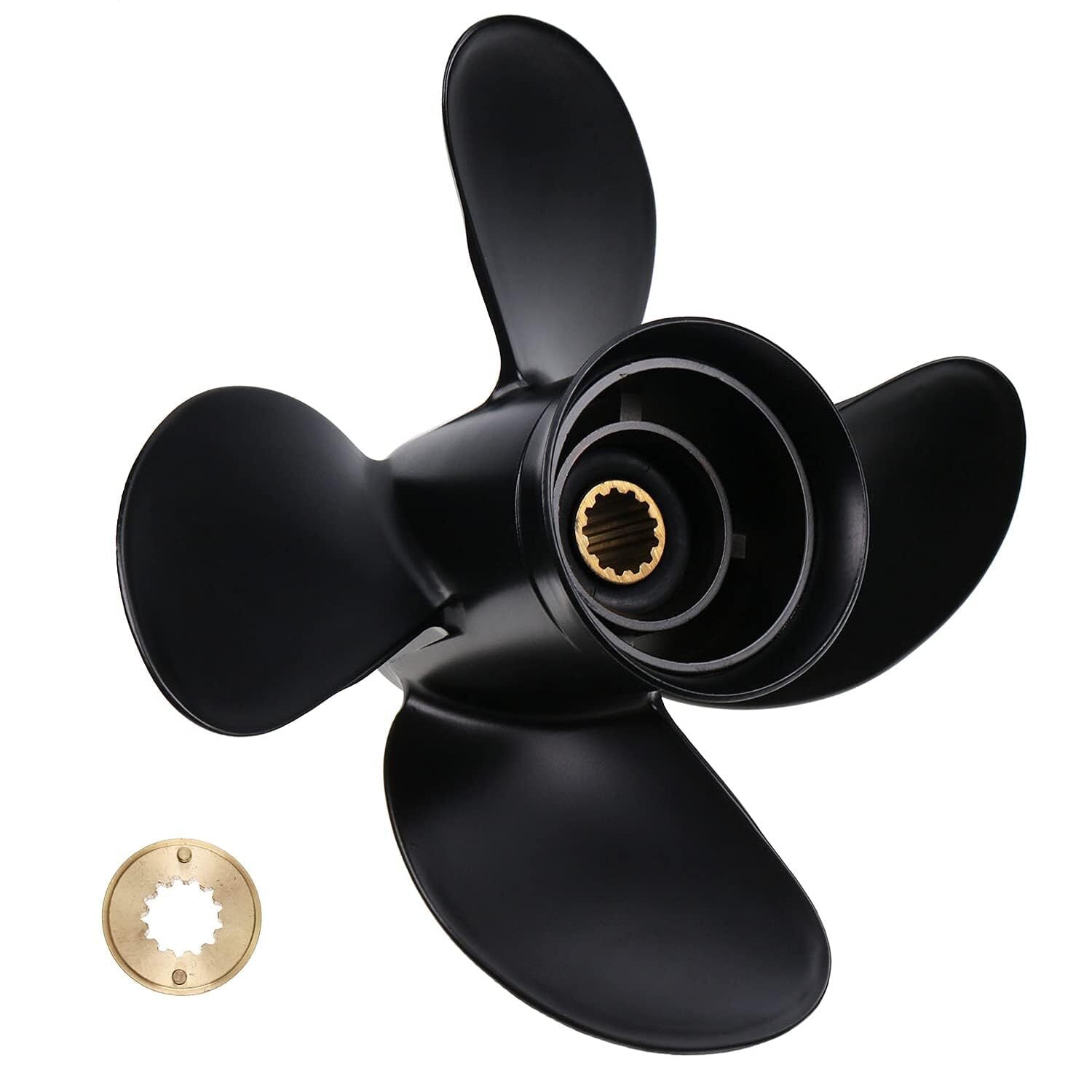 Propeller 8M8026635 For Mercury Spitfire 4 Blade Prop 10.1x14 40HP 50HP 60HP