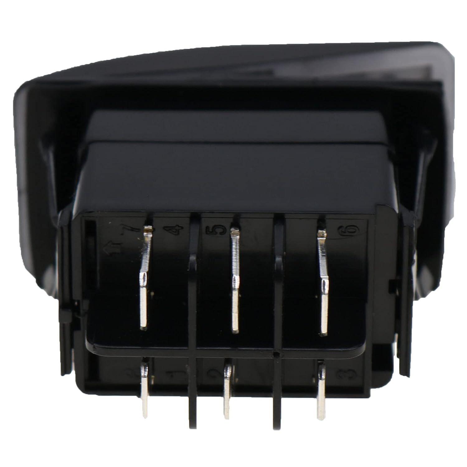 Rocker Switch - Replaces Generac 0D4767, DPDT ON-OFF-(ON)