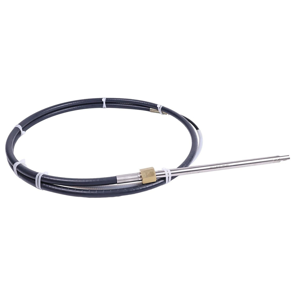 Safe-T QC 9ft Rotary Mechanical Steering Cable SSC6209 For Teleflex Marine helm