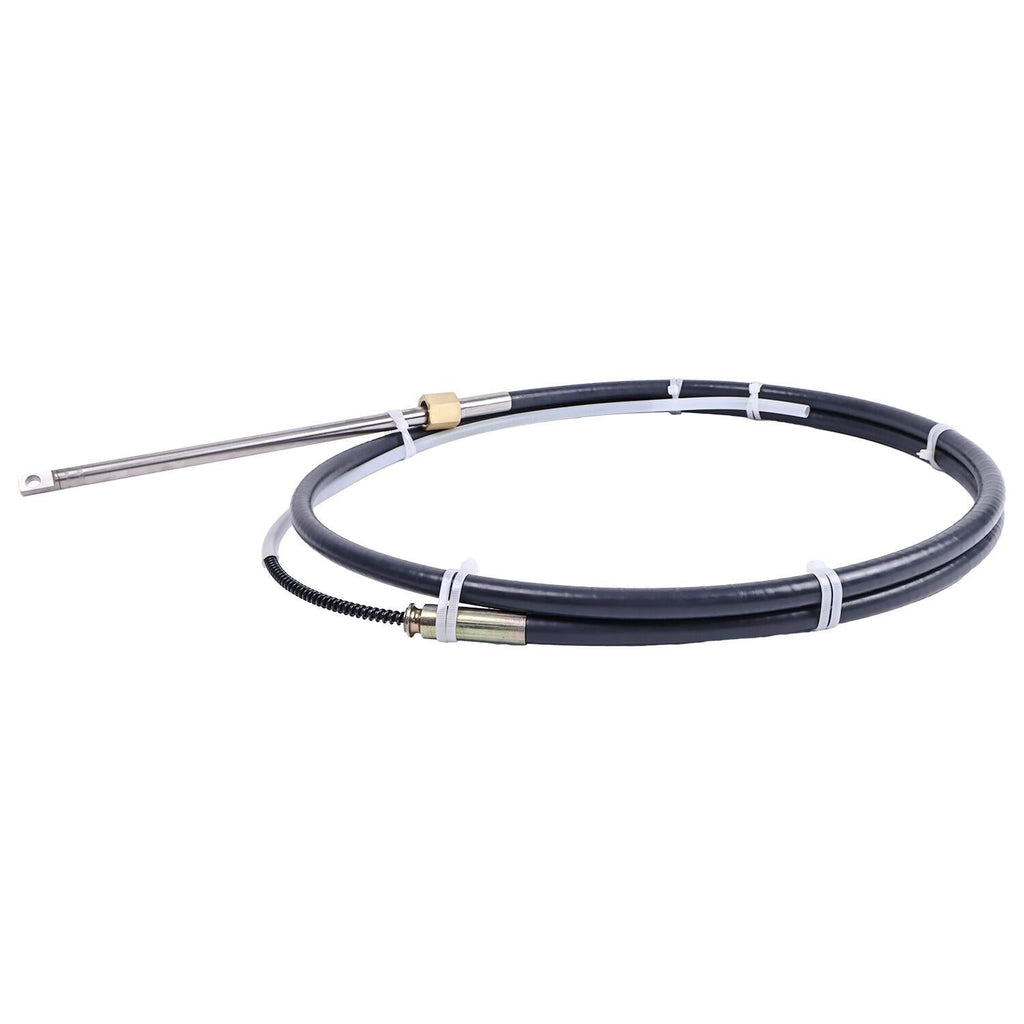 Safe-T QC 9ft Rotary Mechanical Steering Cable SSC6209 For Teleflex Marine helm