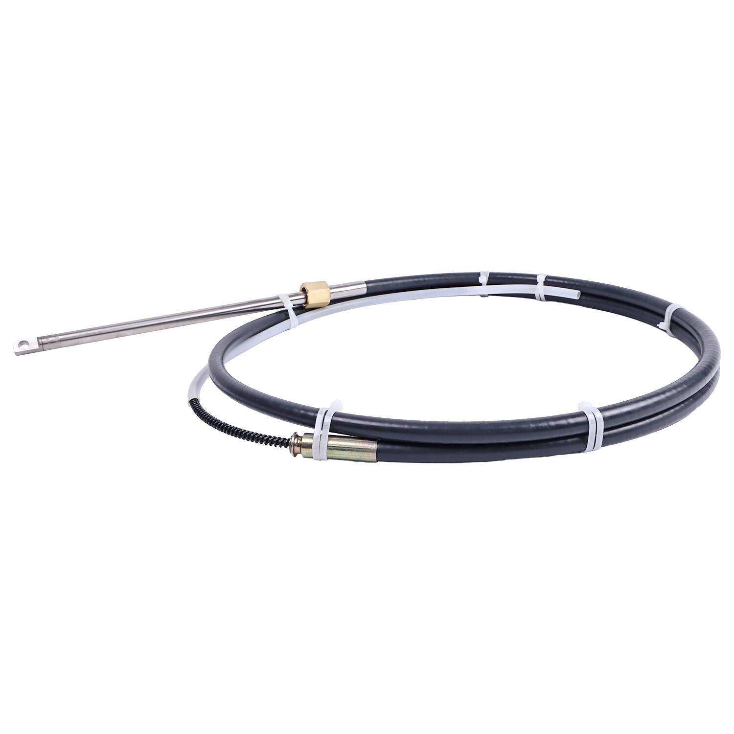 Safe-T QC 9ft Rotary Mechanical Steering Cable SSC6209 For Teleflex Marine helm