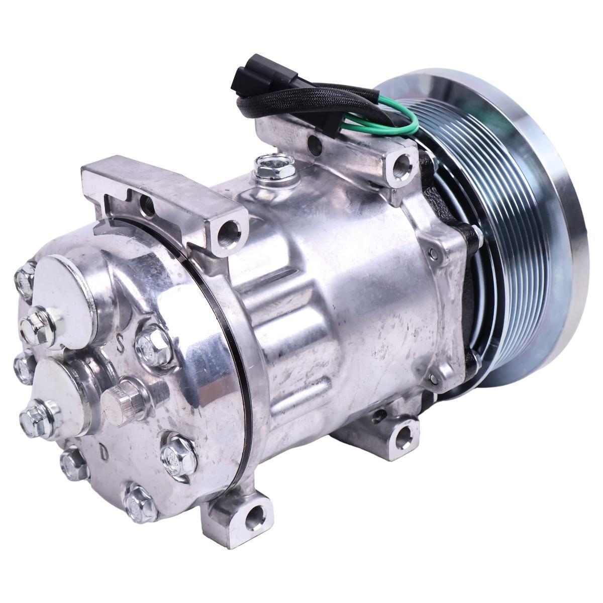 SD7H15 24V A/C Compressor 338-9100 for Caterpillar C32 3516B 990K 992K 993K 994K