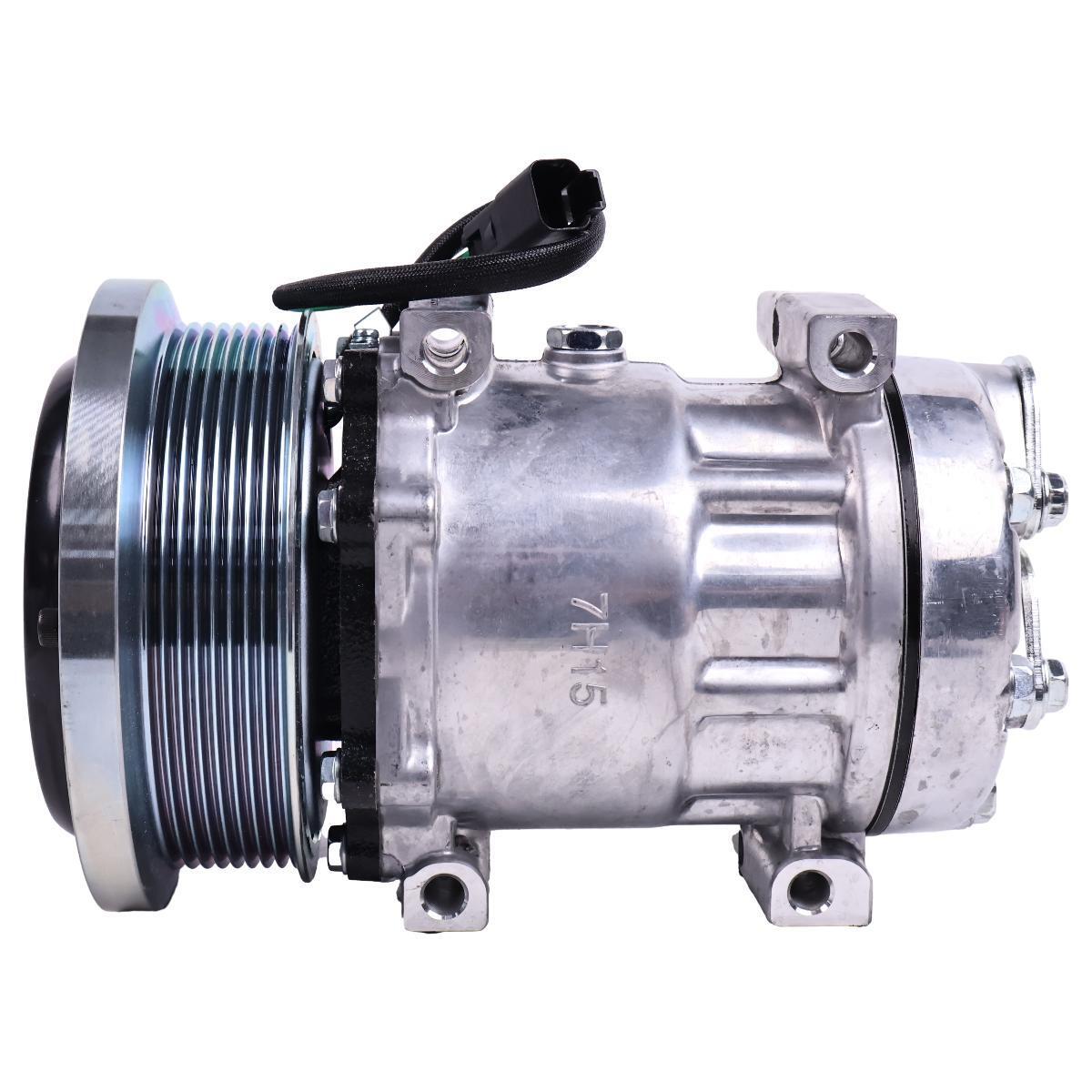SD7H15 24V A/C Compressor 338-9100 for Caterpillar C32 3516B 990K 992K 993K 994K