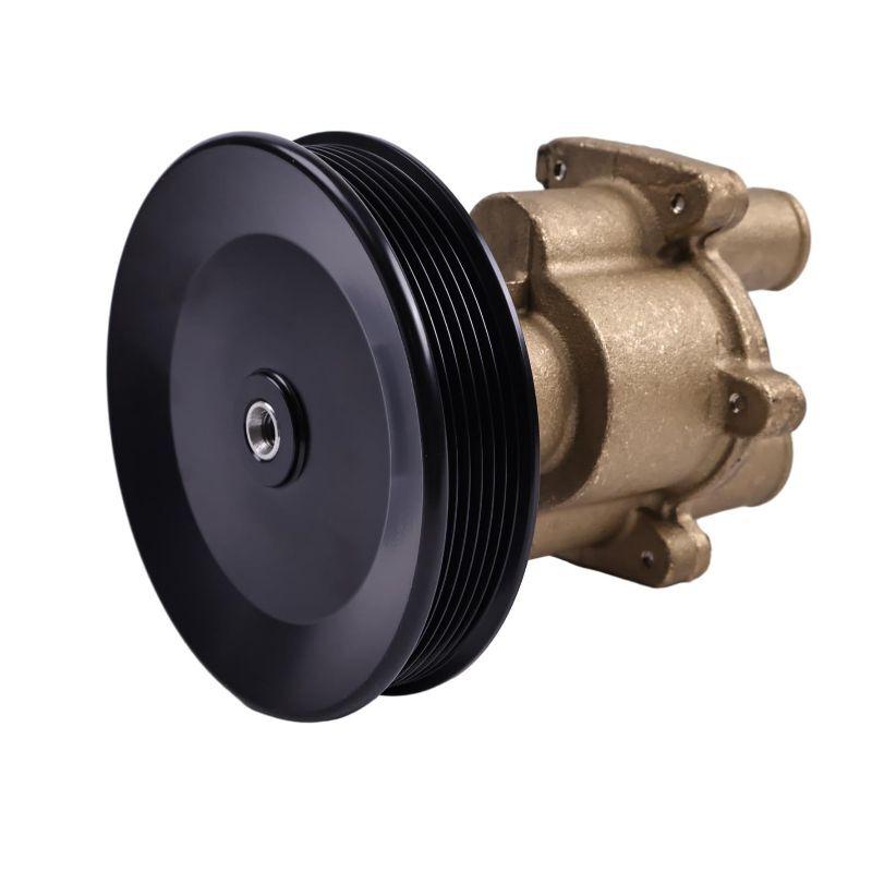 Sea Water Pump W/Pulley 46-8M0122655 For Mercury Mercruiser 5.7L 6.2L 350