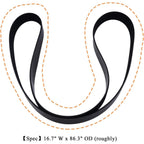 Serpentine Belt for Continental-ContiTech 4120858X 4120860X HD Value 12K858HDV