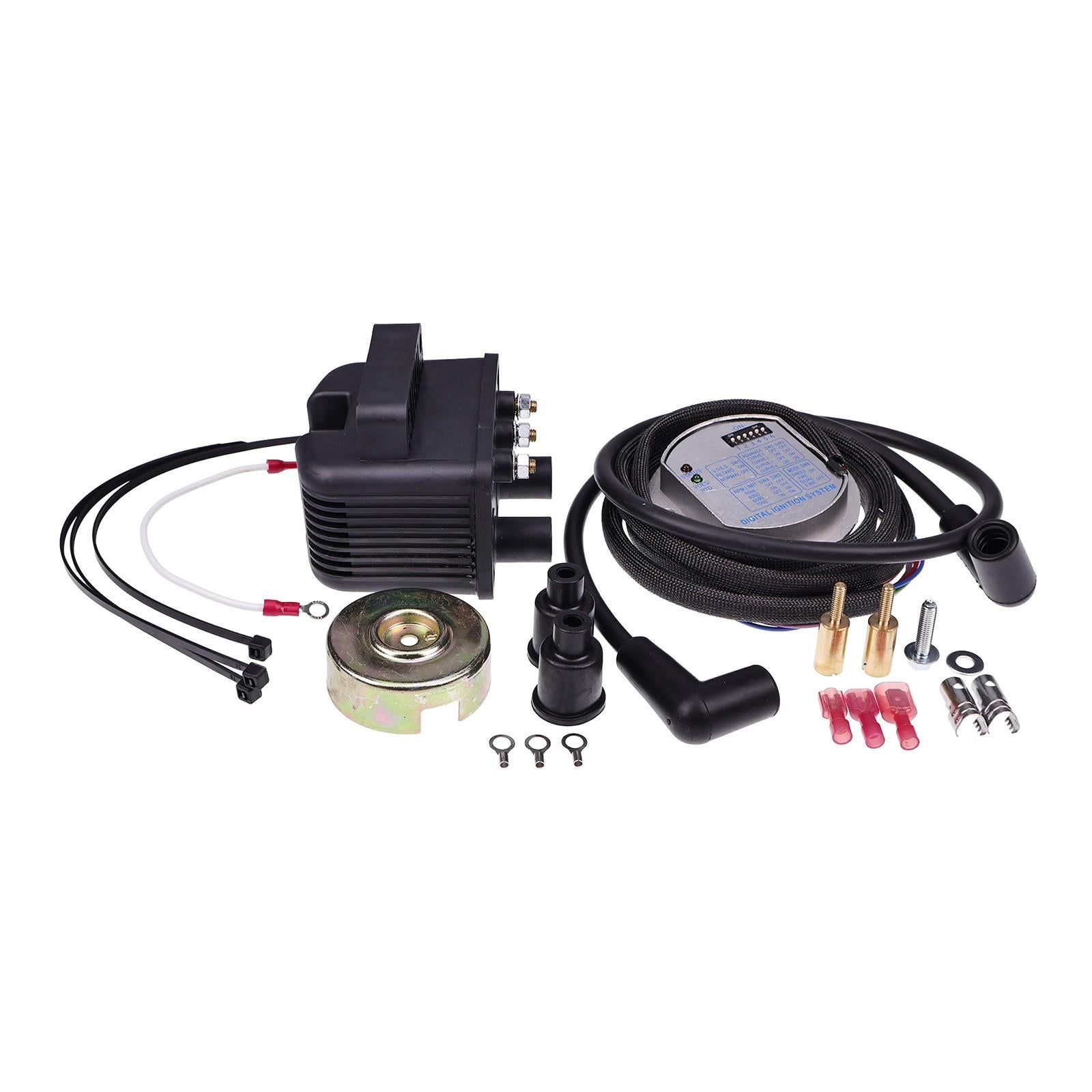 Single Fire Programmable Ignition Coil Kit 53-660 for Big Twin Models 1970-99