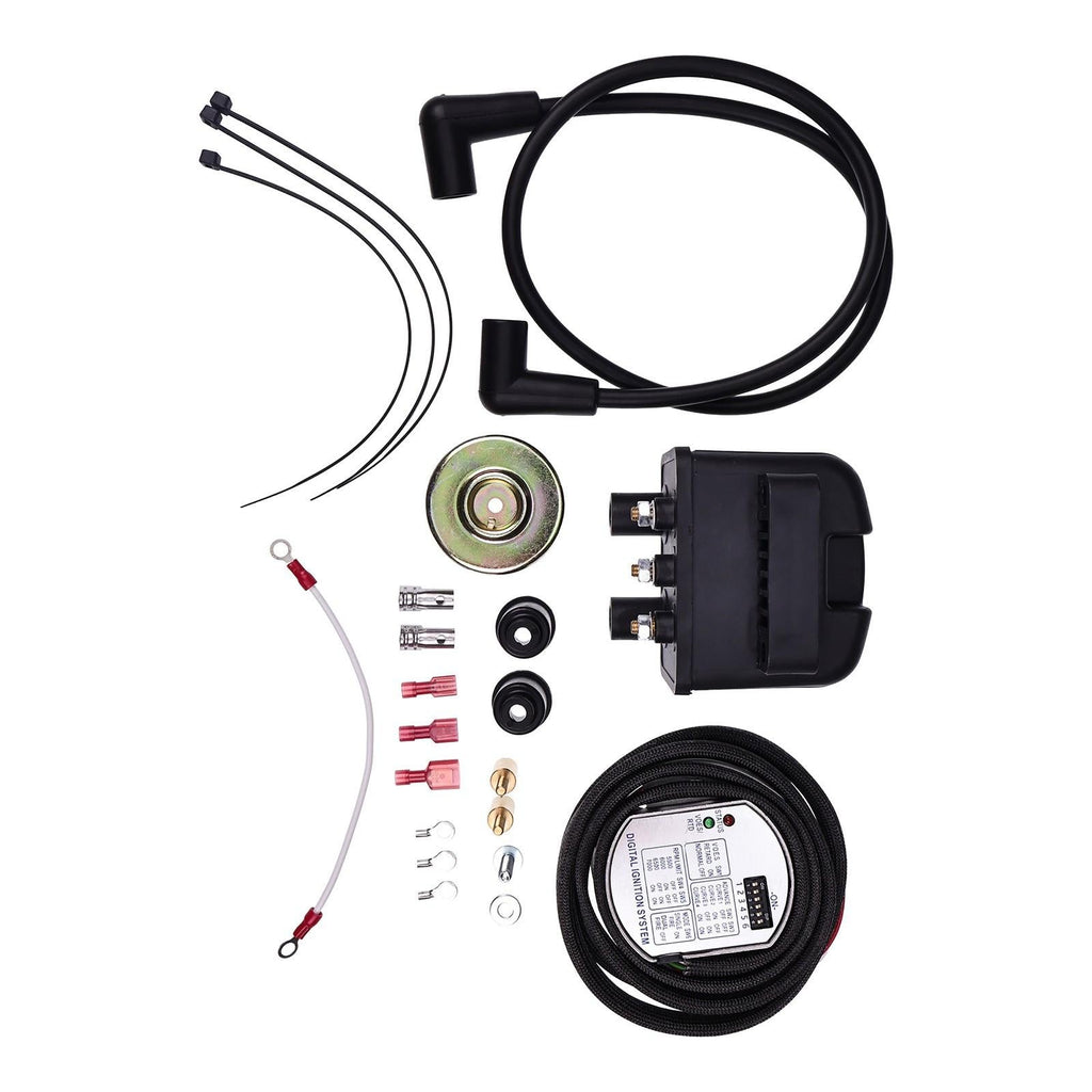 Single Fire Programmable Ignition Coil Kit 53-660 for Big Twin Models 1970-99