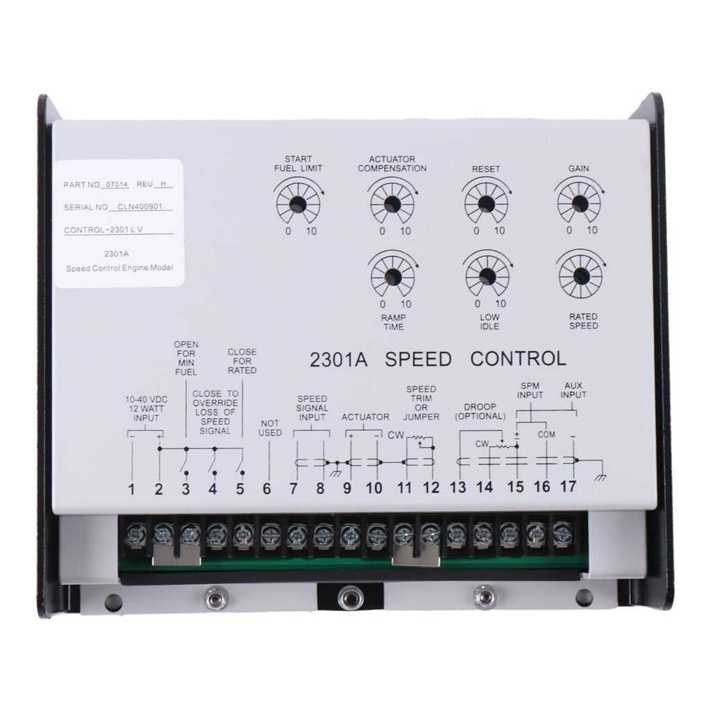 Speed Controller 9907-014 9907014 For Woodward Diesel Engine Gas Turbin