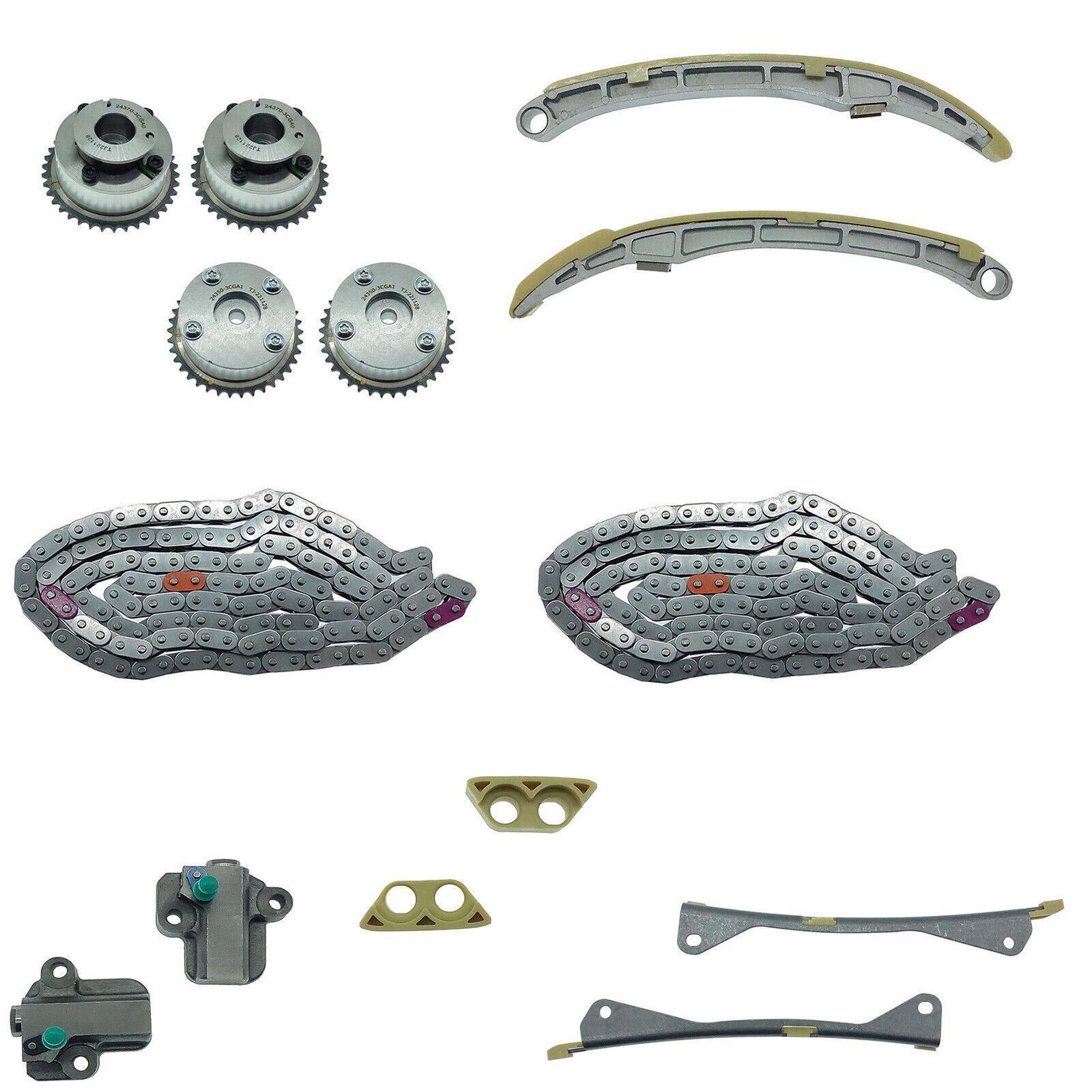 Timing Chain Kit 24350-3CGA1 24410-3CGA3 for Kia Stinger Sedona 3.3L 2015-2021