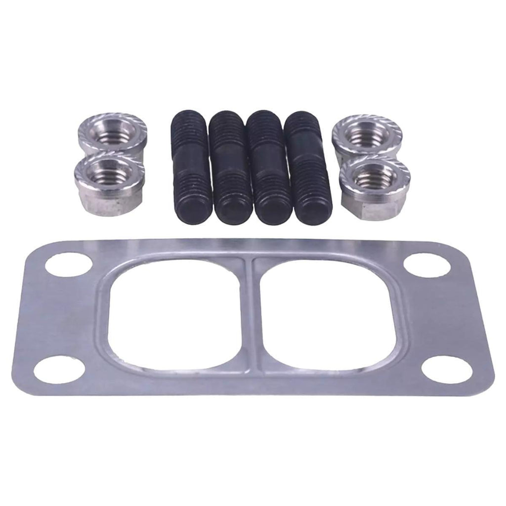 Turbo Mounting Studs Nuts w/Gasket 3818823 For Cummins 4B3.9 6B5.9 6C8.3 B3.3