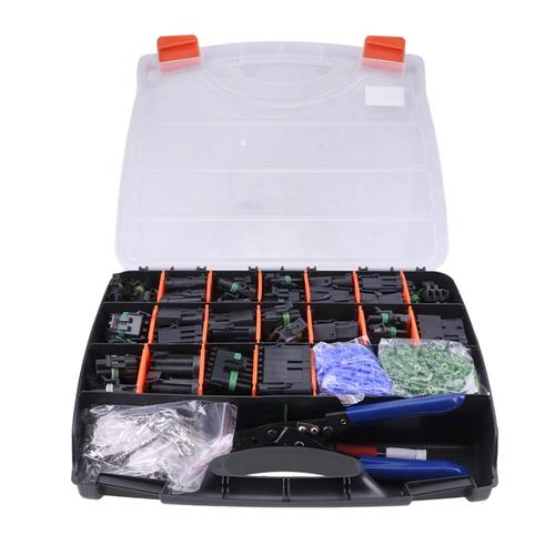 WP-1505 Pro Weather Pack Connector Kit With T-18 Crimp Tool