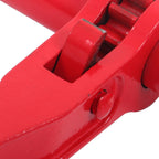 2Pcs Load Binders Ratchet Chain Binder 1/4"-5/16" W/ Chain 1/4In×12FT 2200Lb G80