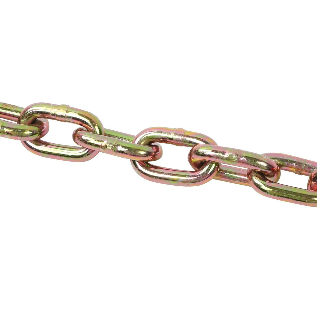 2PC 5400Lb G80 J Hook Chains 5/16In×6FT Tow Chain W/ 5/16' RTJ Hook Grapple Hook