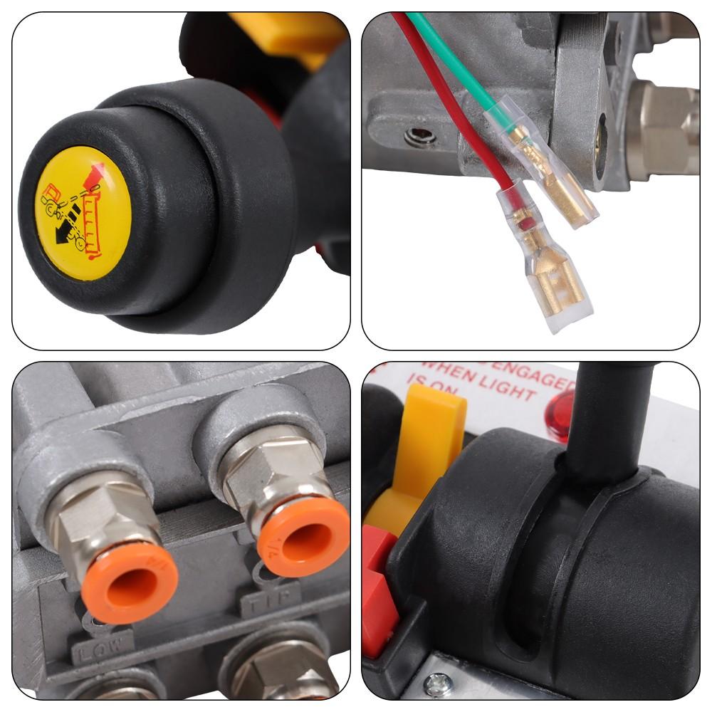 High Quality Control Valve - Dual Valve (Pto & Dump Pump) Air Kit With Kickout