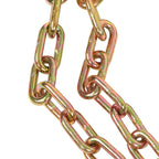 1/4In×20FT Transport Binder Chain 3150Lbs With Grab Hooks Tow Chain G70 Steel