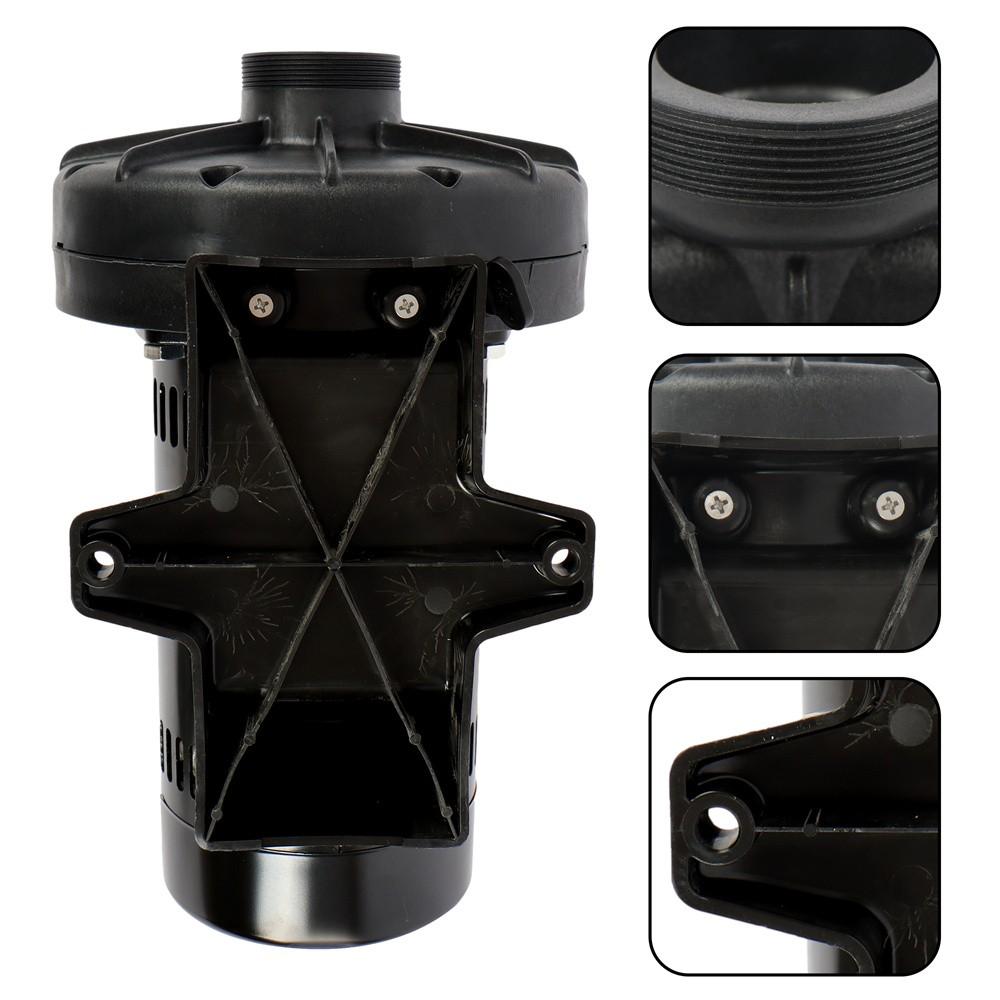 W36060 3/4 HP Booster Pump For Inground Swimming Pools Pressure Cleaner Black