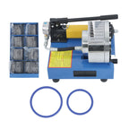 Portable Hydraulic Hose Pipe Crimping Machine High Pressure Crimper W/ 8 Dies