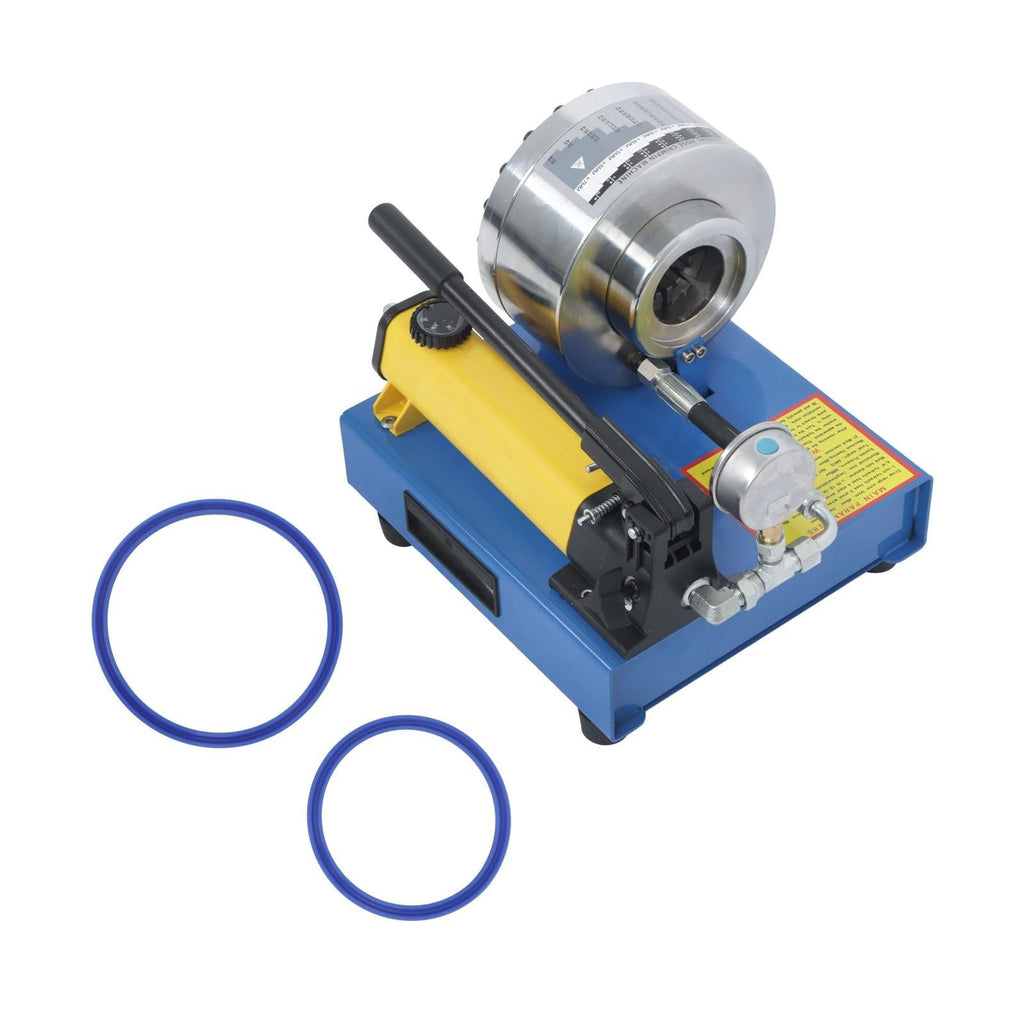 Hydraulic Hose Pipe Crimping Machine Portable High Pressure Crimper with 8 Dies