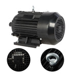 5HP 3 Phase Electric Motor 1800 RPM 184T Frame TEFC 230/460 Volt Severe Duty
