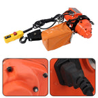 2200lbs Electric Chain Hoist Single Phase Crane 10ft Lifting for Garage Ceiling