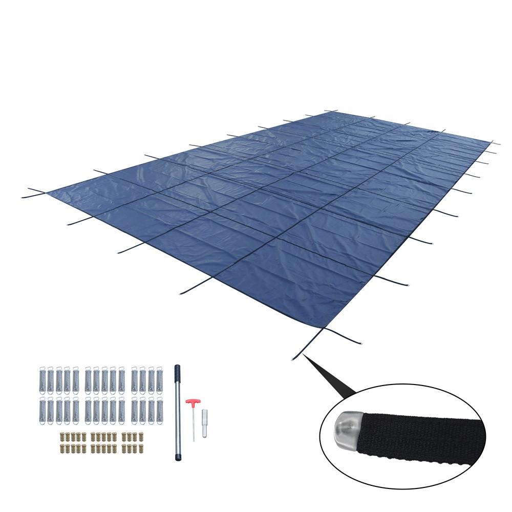 Inground Pool Cover Safety For 20x40ft Includes Safety Net & Installation Tools