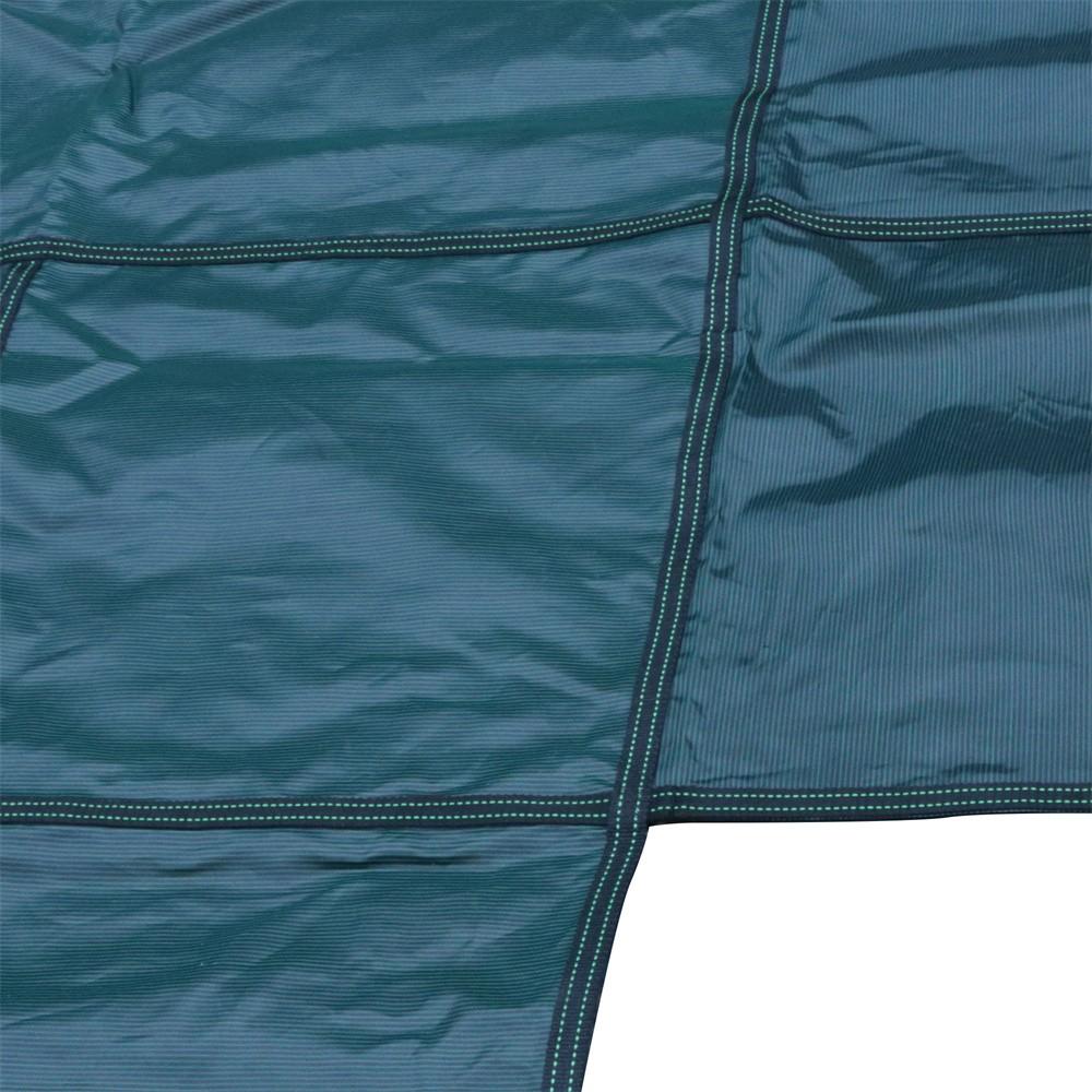 Rectangle Swimming Pool Safety Cover W/ Center Step & Anchors For 20x40FT