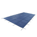 20' x 38' Inground Pool Safety Cover For 18 x 36 ft Winter Pool Cover Blue Mesh