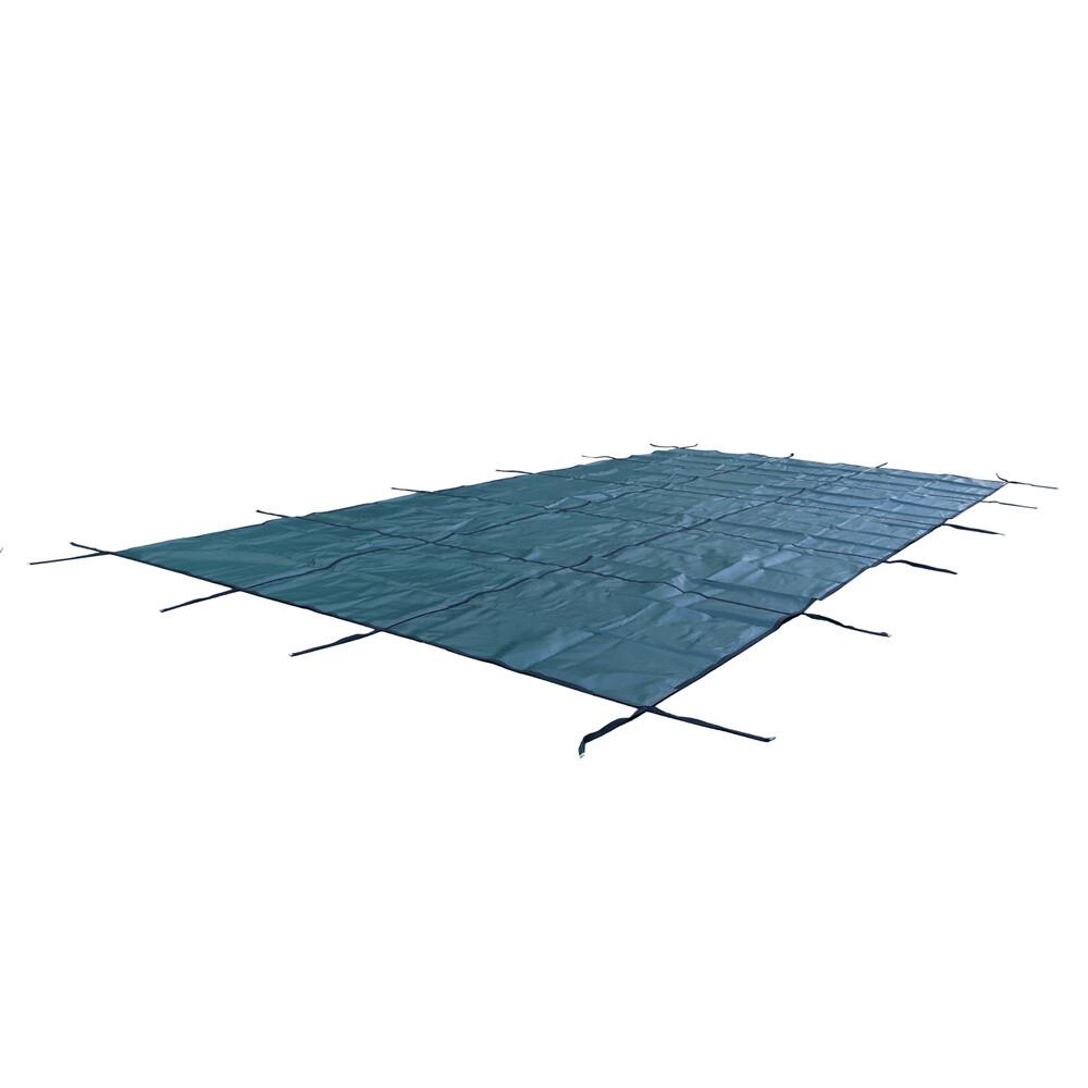 20x38 ft Pool Safety Cover Rectangular Inground Swimming Pool Cover For 18x36 ft
