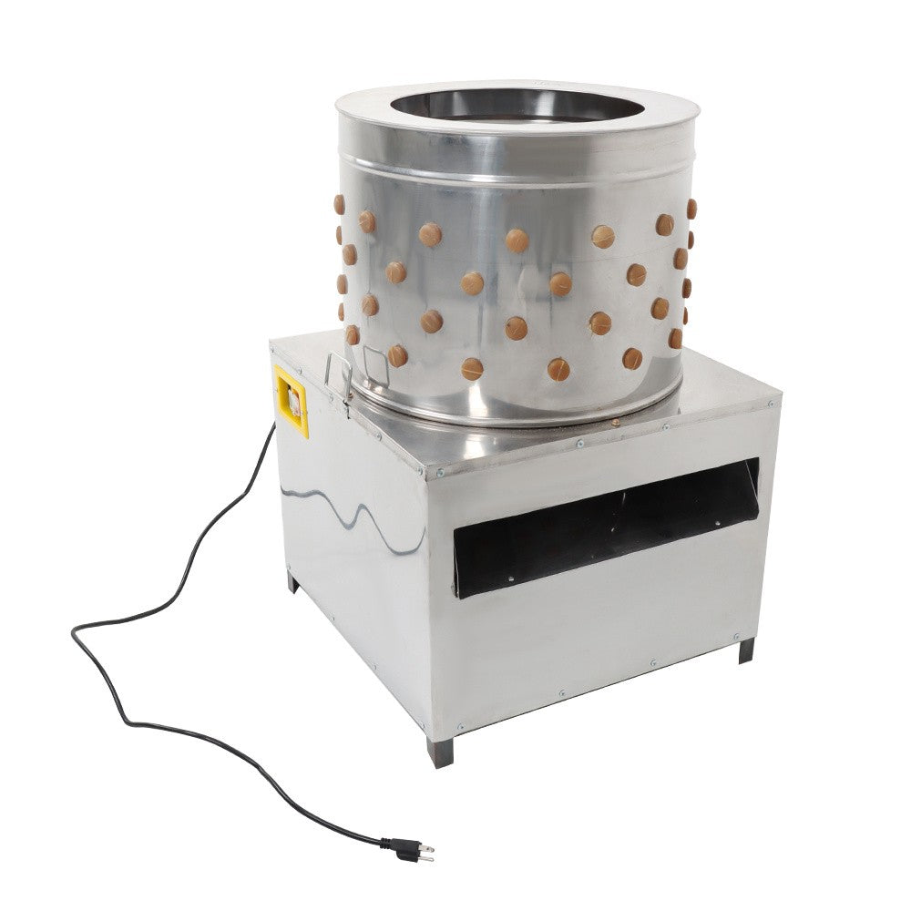 Stainless Machine Steel Chicken Plucker Machine Poultry De-Feather Plucker 20"