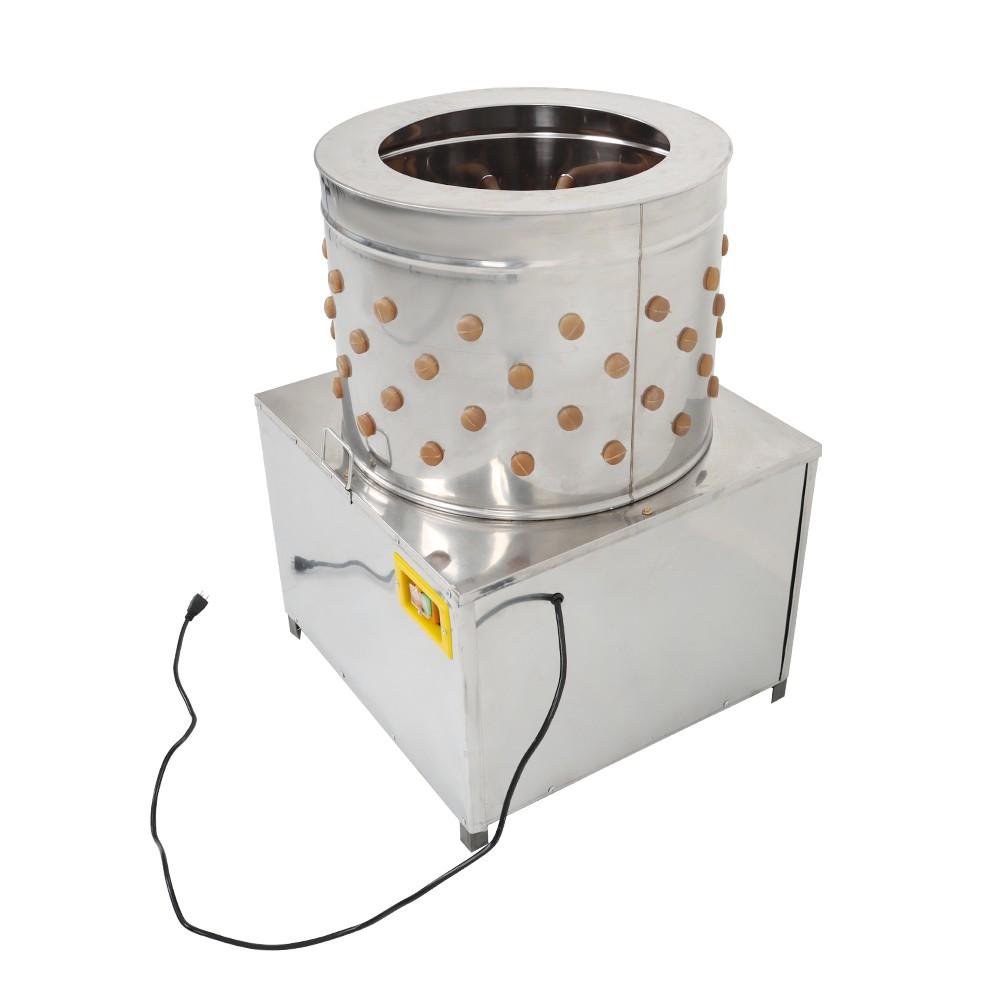 Stainless Machine Steel Chicken Plucker Machine Poultry De-Feather Plucker 20"