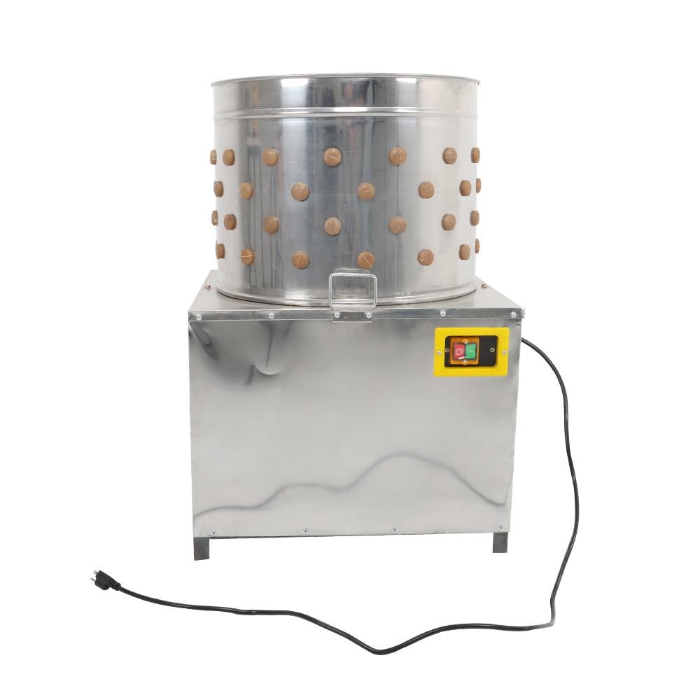 Stainless Machine Steel Chicken Plucker Machine Poultry De-Feather Plucker 20"