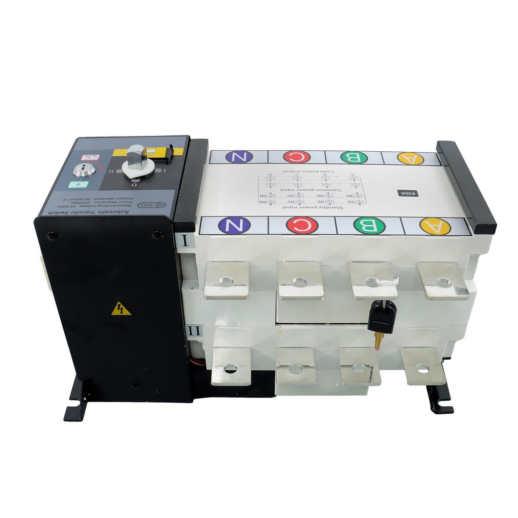 Industrial Generator Grid To AC Automatic Transfer Switch ATS 630A 4P 110/220V